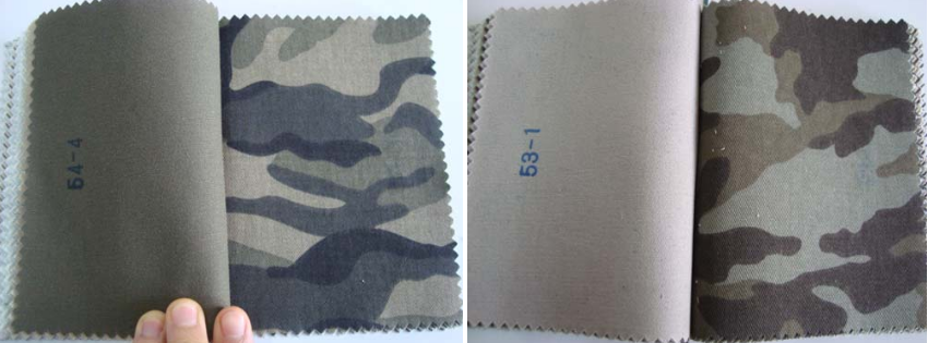 camoufladged baseball cap fabric